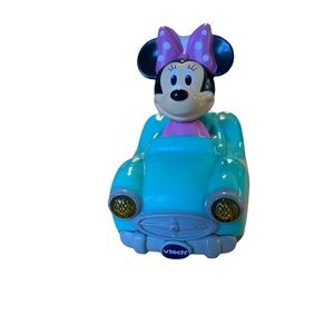 VTech Go!Go! Smart Wheels Disney Minnie Mouse Green & Pink Toy musical car